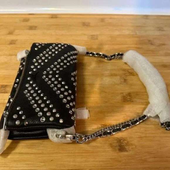 Zadig & Voltaire Rock Nano Arrow Studded Crossbody Bag - Picture 9 of 16